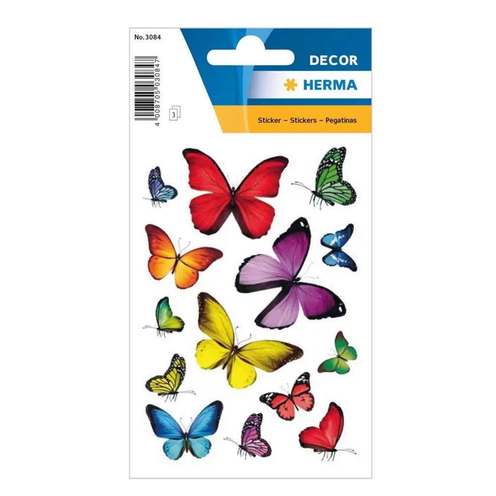 [3084] Herma Sticker Decor Butterfly Diversity