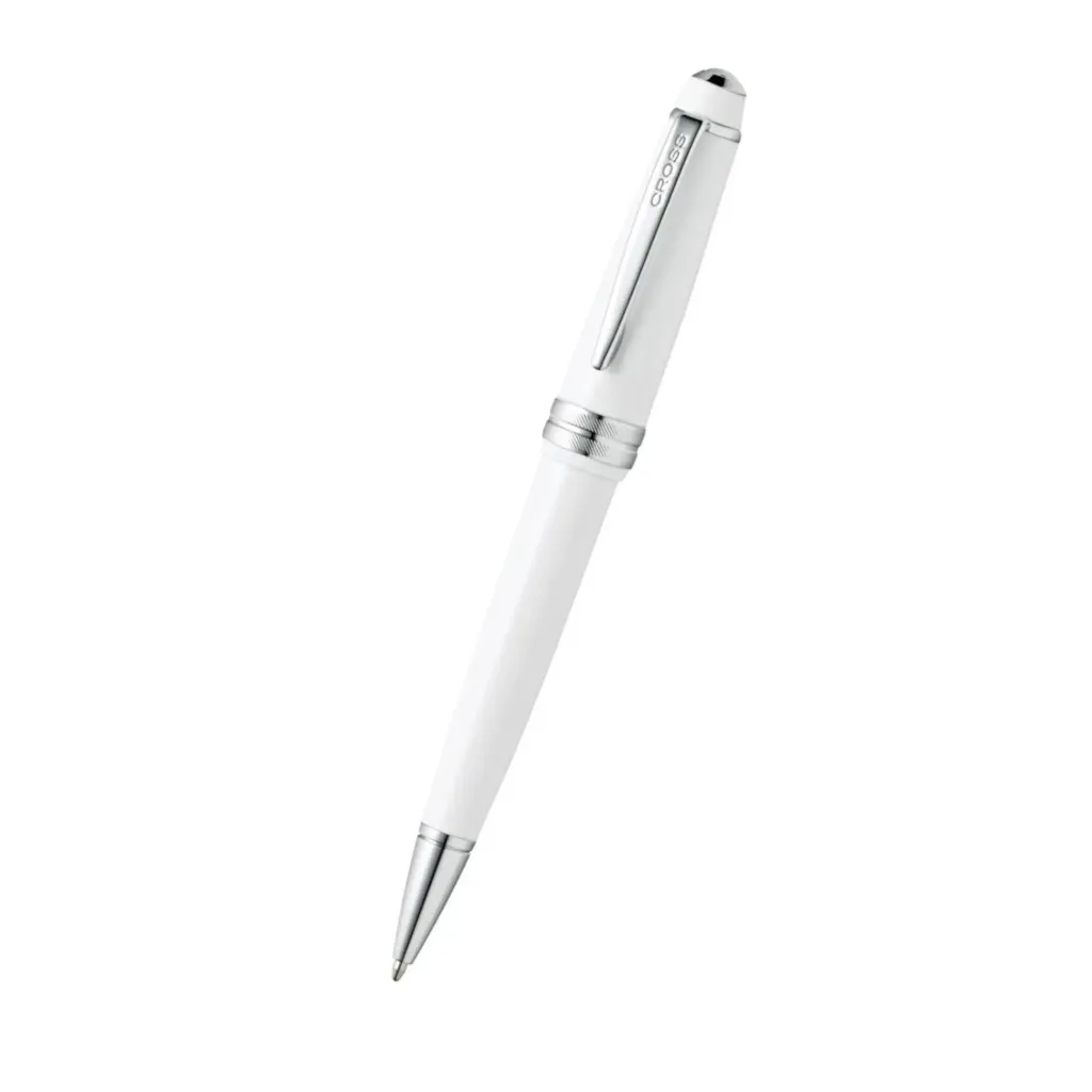 [AT0742-2] Cross Bailey Light Polished White Resin with Polished Chrome Appointments Ballpoint Pen
