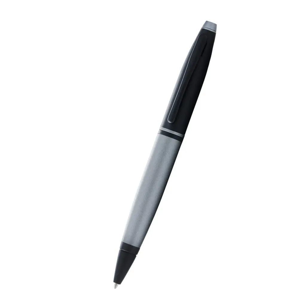 [AT0112-26] Cross Calais Matte Gray and BlackLacquer with BlackLacquer Appointments Ballpoint Pen