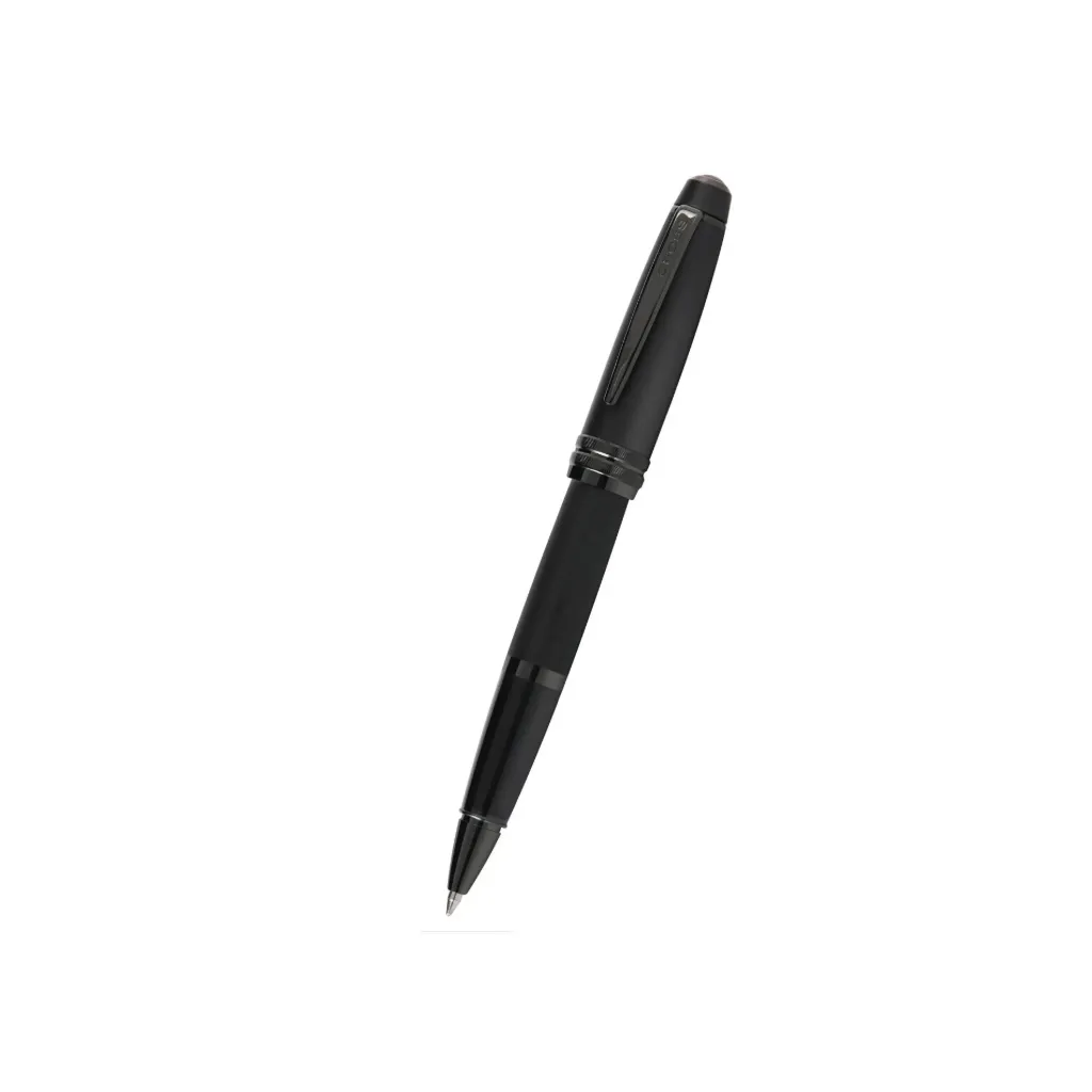 [AT0455-19] Cross Bailey Matte BlackLacquer with Polished BlackPVD appointments Rollerball Pen