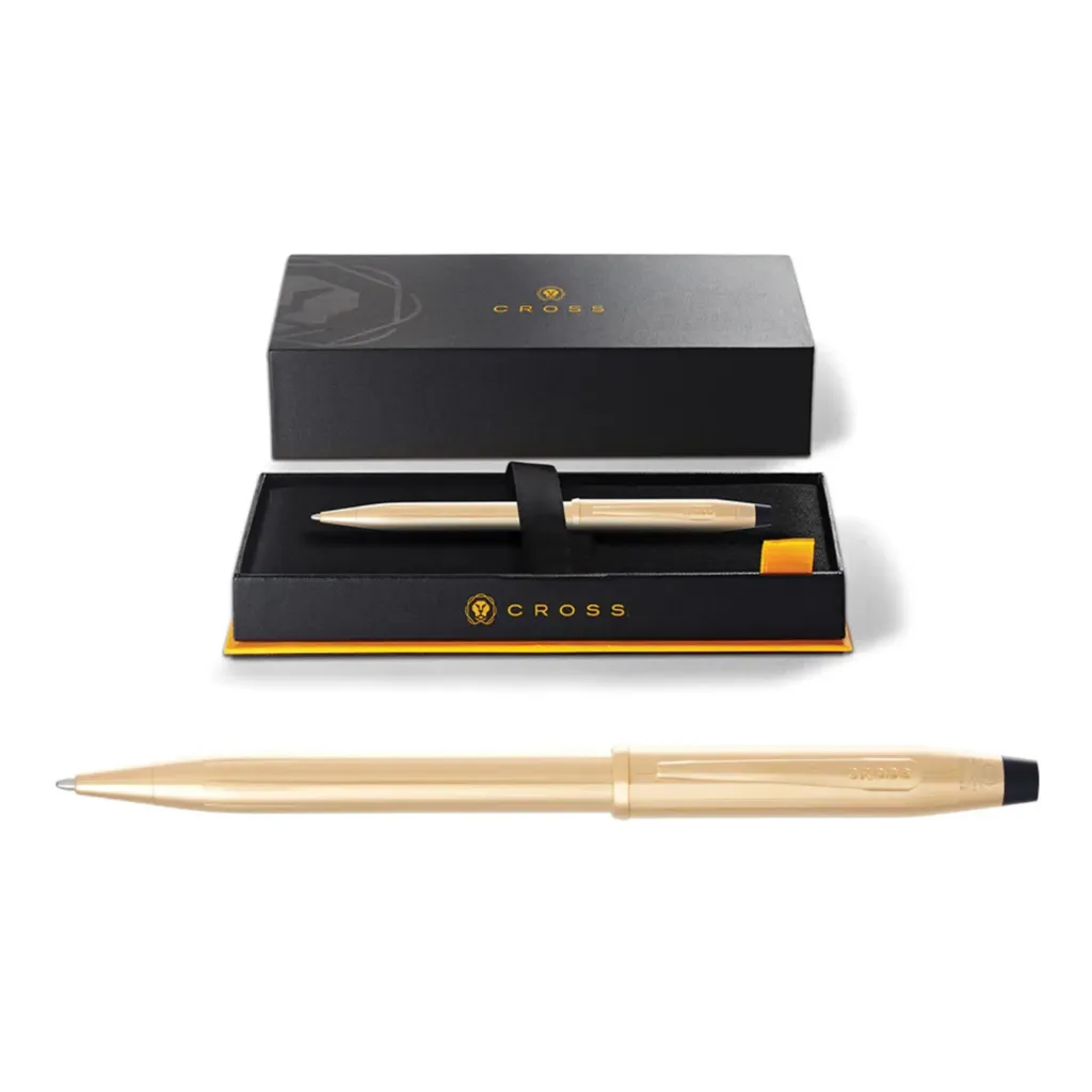 [AT0082WG-161] Cross Century II 23KT Gold Plate Ballpoint Pen