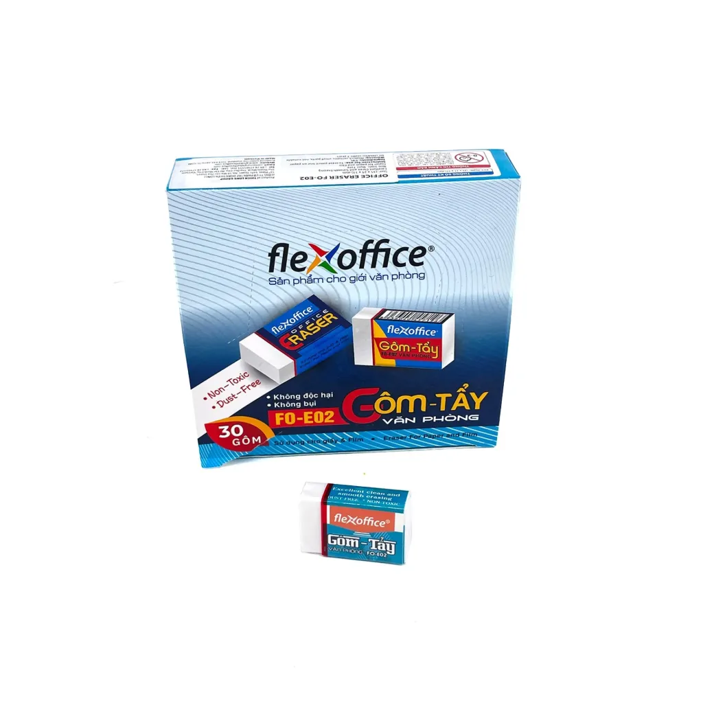 [FO E02 30] Flexoffice Eraser FO-E02 30Pcs/Box